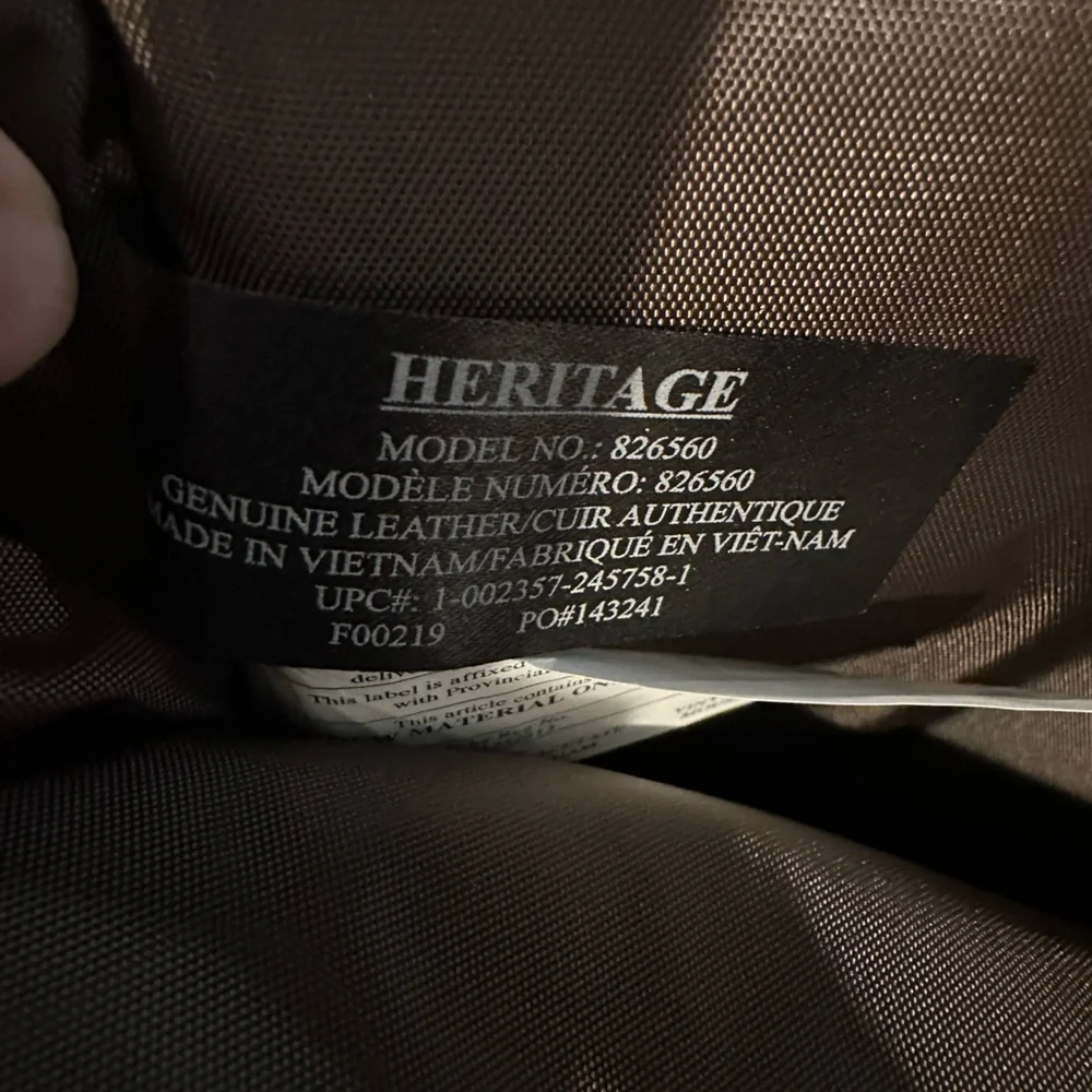 Heritage Leather Briefcase Satchel